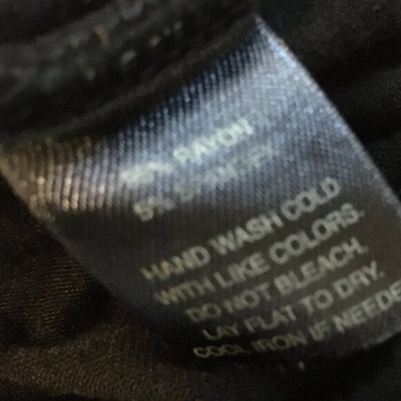 Black Ruffled Collar & Stitchwork Whimsigoth Wrap Tank Top - Picture 10 of 16